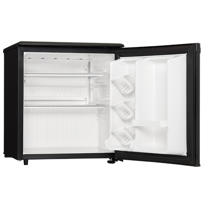 Danby 1.7 CF Refrigerator, All Refrigerator, Auto-Defrost, Energy Star, Black (DAR017A2BDD) | PDI Hospitality