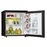 Danby 1.7 CF Refrigerator, All Refrigerator, Auto-Defrost, Energy Star, Black (DAR017A2BDD) | PDI Hospitality