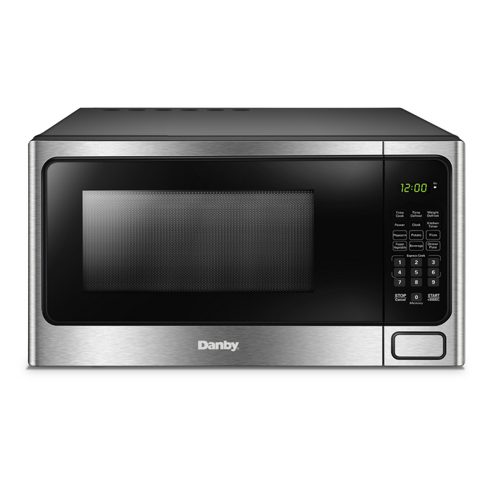 Danby 1.1 CF, Touch Pad Microwave, 1000 Watts, Stainless Steel  (DDMW1125BBS) | Appliances | PDI Hospitality