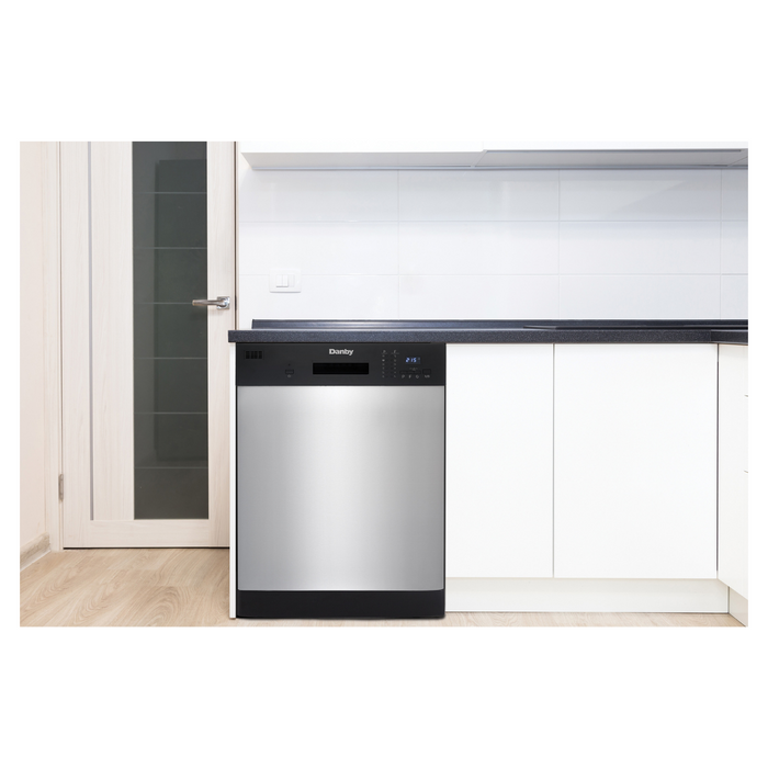 Danby 24" Dishwasher, Energy Star, Stainless Steel (DDW2404EBSS)