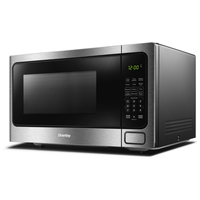 Danby 1.1 CF, Touch Pad Microwave, 1000 Watts, Stainless Steel  (DDMW1125BBS) | Appliances | PDI Hospitality