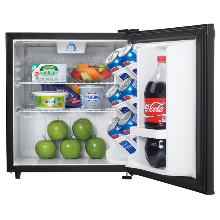 Danby 1.6 CF Refrigerator, All Refrigerator, Auto-Defrost, Energy Star, Black (DAR016A1BDB) | Appliances | PDI Hospitality
