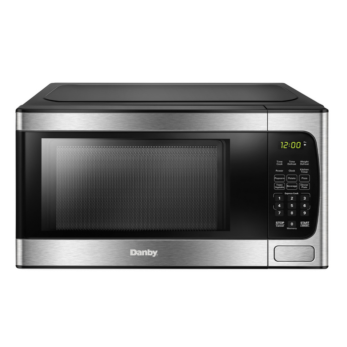 Danby .9 CF, Touch Pad Microwave, 900 Watts, Stainless Look (DBMW0924BBS) | Appliances | PDI Hospitality