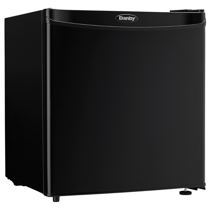 Danby 1.6 CF Refrigerator, All Refrigerator, Auto-Defrost, Energy Star, Black (DAR016A1BDB) | Appliances | PDI Hospitality