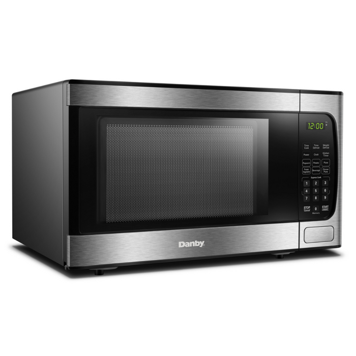 Danby .9 CF, Touch Pad Microwave, 900 Watts, Stainless Look (DBMW0924BBS) | Appliances | PDI Hospitality