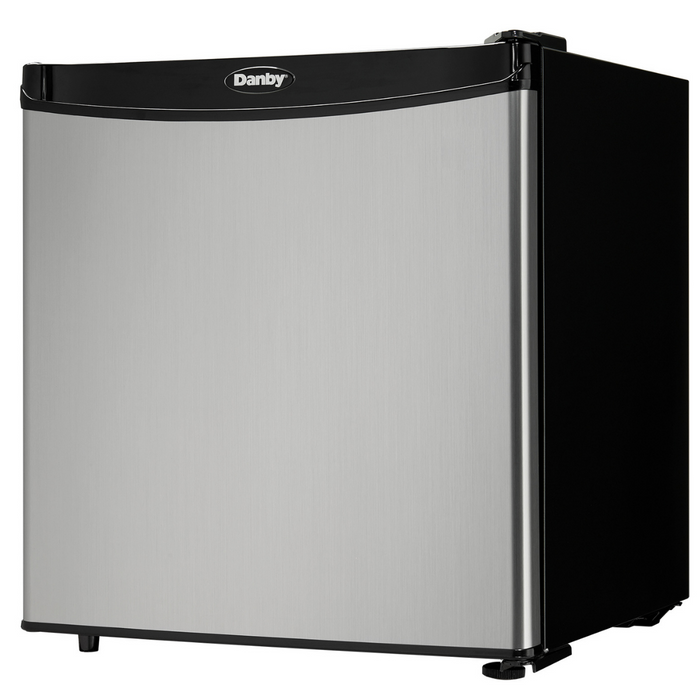 Danby 1.6 CF Refrigerator, All Refrigerator, Auto-Defrost, Energy Star, Spotless Steel (DAR016A1BSLDB) | Appliances | PDI Hospitality