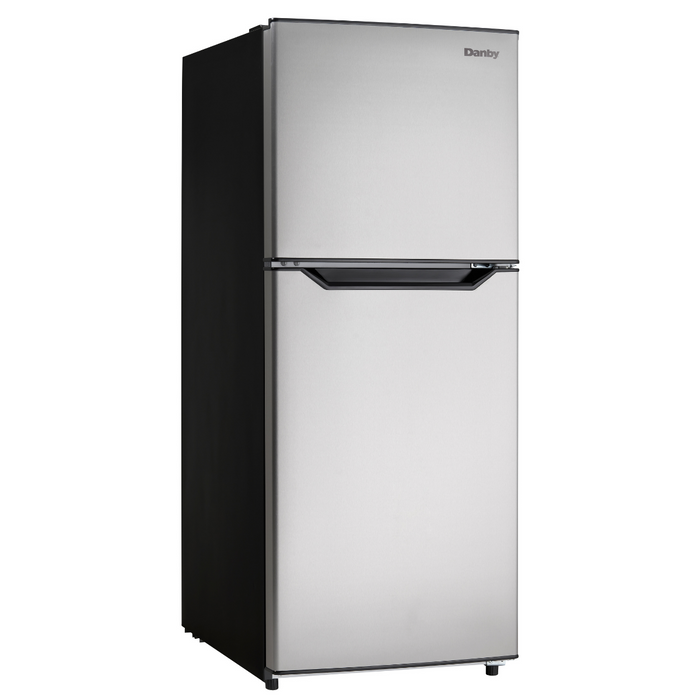 Danby 10.1 CF Refrigerator, 2 Door, Frost Free, Energy Star, Spotless Steel (DFF101B1BSSDB) | PDI Hospitality