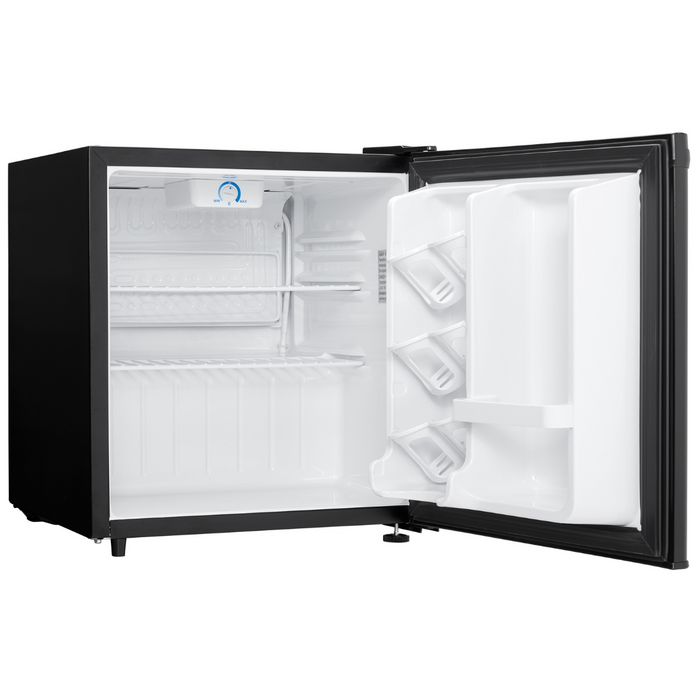 Danby 1.6 CF Refrigerator, All Refrigerator, Auto-Defrost, Energy Star, Black (DAR016A1BDB) | Appliances | PDI Hospitality