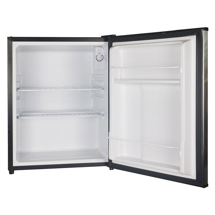 MAGIC CHEF 2.4 Cu. Ft. MINI FRIDGE Stainless - MCAR240SE2 - PDI Hospitality