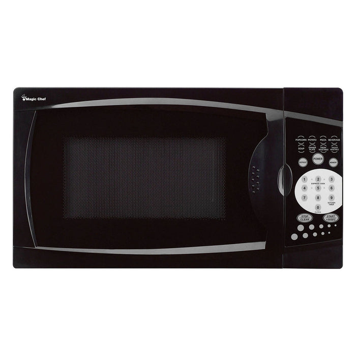 MAGIC CHEF 0.7 Cu. Ft.  700W Countertop Microwave Black | MCM770B | PDI Hospitality