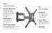 Starburst SB-2350ART Full Motion Single Arm | TV Wall Mount | PDI Hospitality