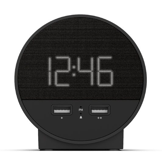 Station O  2x USB, Wireless Charging | Nonstop Alarm Clock | PDI Hospitality